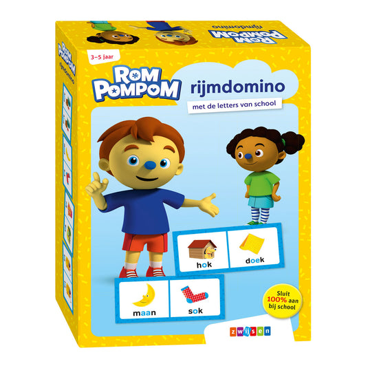Zwijsen rompompom rijmdomino