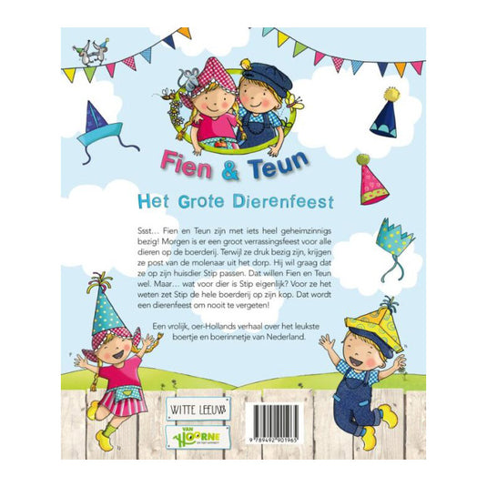 Wpg uitgevers fien teun - het grote dierenfeest