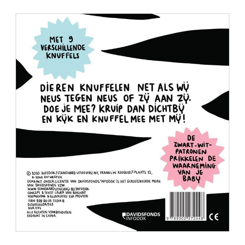 Load image into Gallery viewer, Centraal boekhuis hey baby, kijk! - knuffelboek
