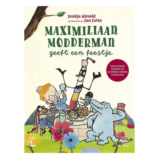 Centraal boekhuis maximiliaan modderman geeft een feestje