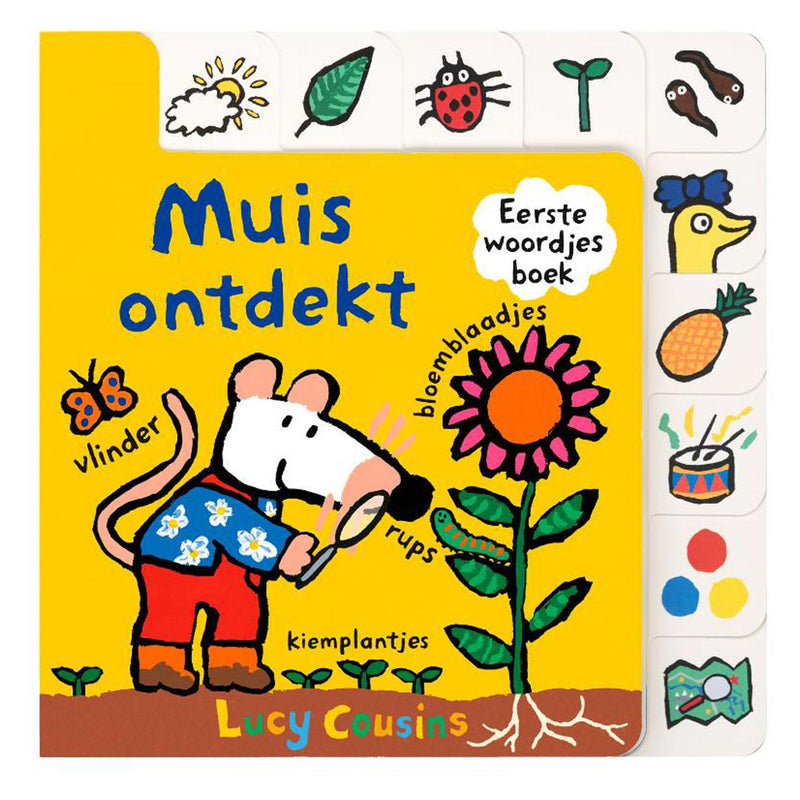 Load image into Gallery viewer, WPG Uitgevers Muis ontdekt Eerste woordjesboek
