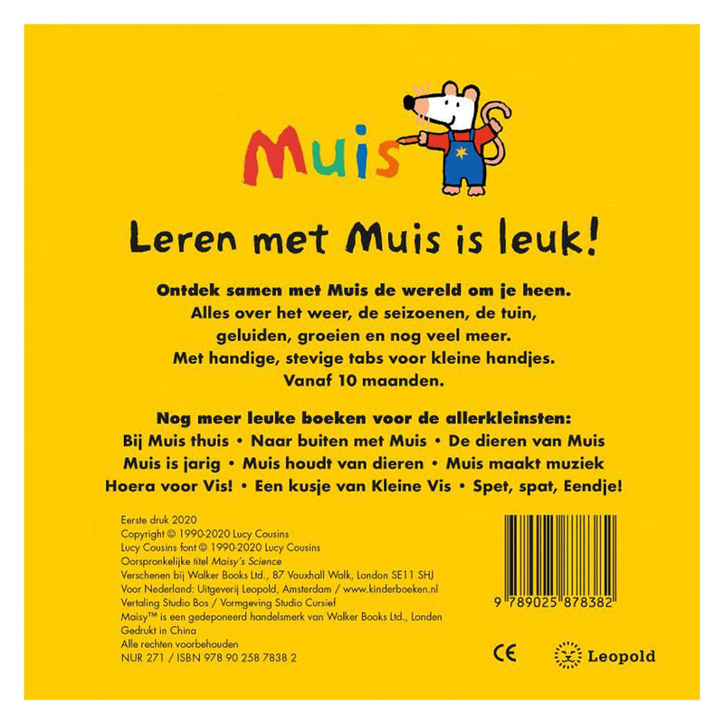 Load image into Gallery viewer, WPG Uitgevers Muis ontdekt Eerste woordjesboek
