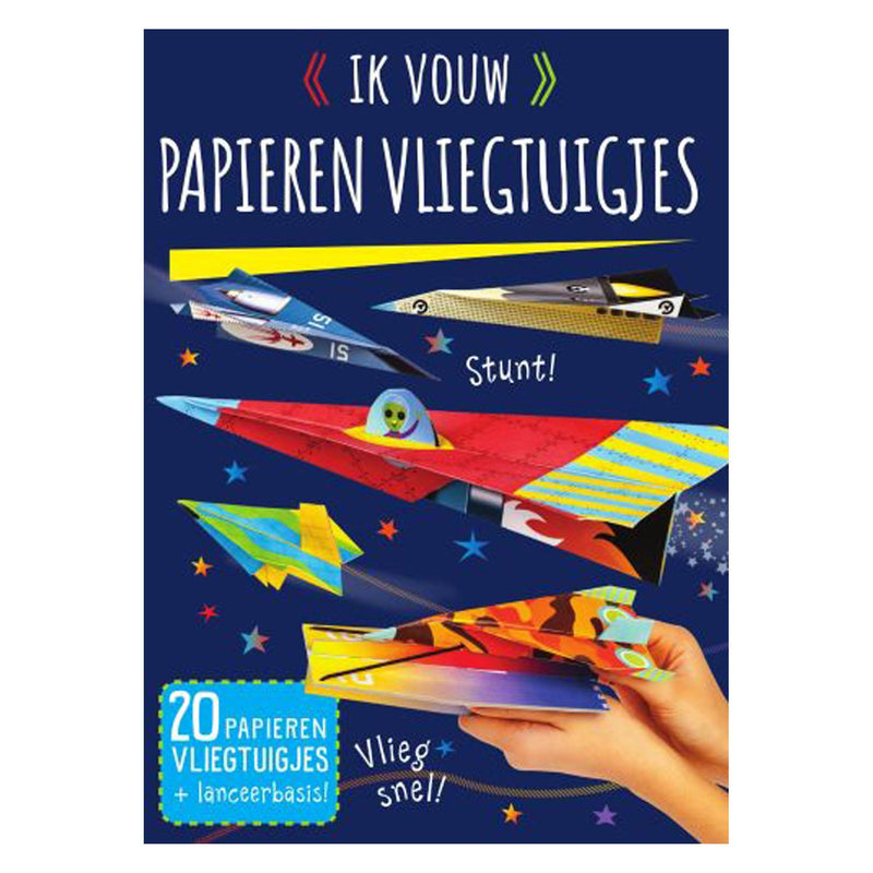 Load image into Gallery viewer, Wpg uitgevers (ik vouw) papieren vliegtuigjes
