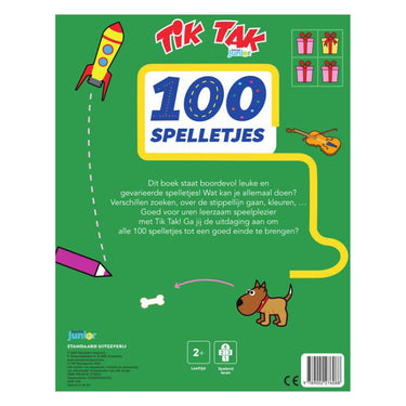 Wpg uitgevers tik tak 100 spelletjes