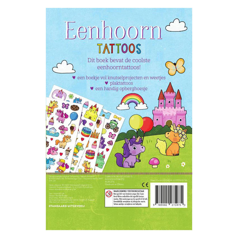 Load image into Gallery viewer, WPG Uitgevers Tattoos Eenhoorn
