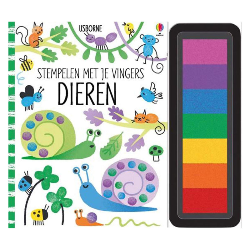Load image into Gallery viewer, Wpg uitgevers stempelen met je vingers - dieren
