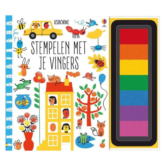 Wpg uitgevers stempelen met je vingers