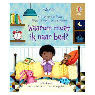 Wpg uitgevers waarom moet ik naar bed? flapjesboek