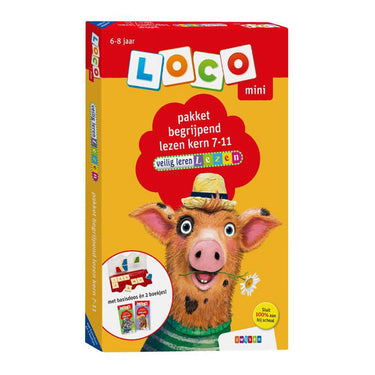Wpg uitgevers mini loco veilig leren lezen pakket begr. lezen kern 7-11