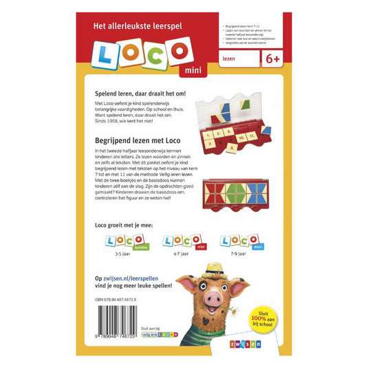 Wpg uitgevers mini loco veilig leren lezen pakket begr. lezen kern 7-11