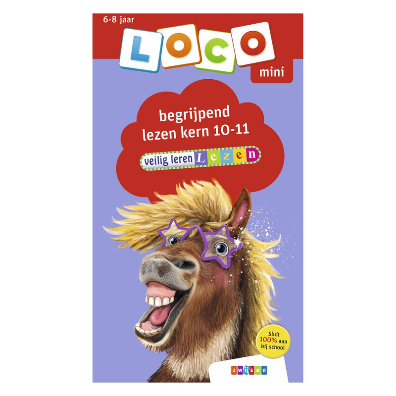 Load image into Gallery viewer, Wpg uitgevers mini loco veilig leren lezen begrijpend lezen kern 10-11
