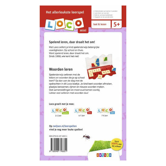 Wpg uitgevers mini loco woorden leren (5-7 jaar)