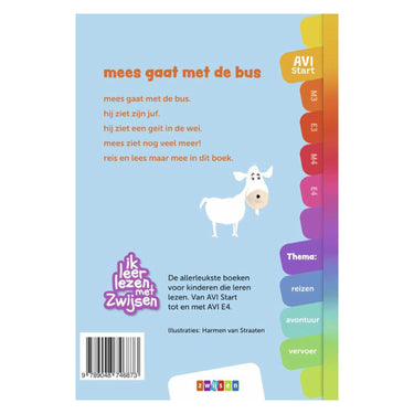 Wpg uitgevers zwijsen boek avi start mees gaat met de bus