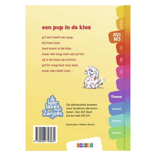 Wpg uitgevers ik leer lezen - een pup in de klas (avi-m3)