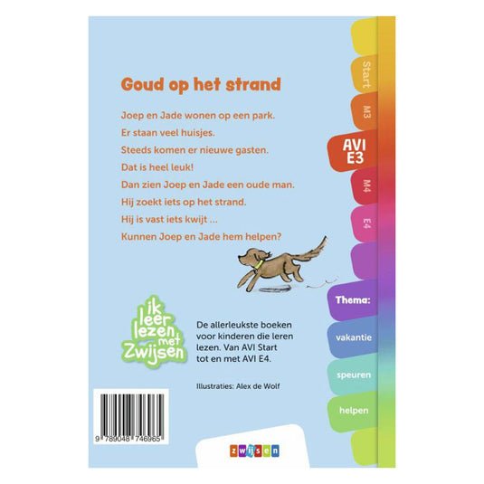 Wpg uitgevers ik leer lezen - goud op het strand (avi-e3)