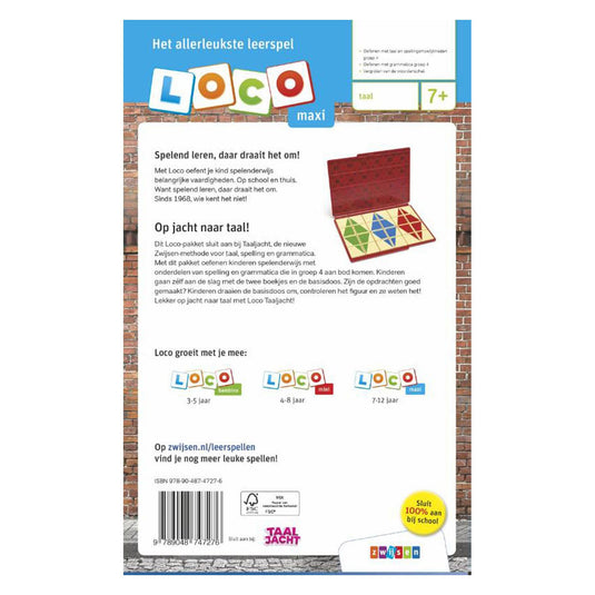 Wpg uitgevers maxi loco pakket taaljacht - taal spelling m4 e4