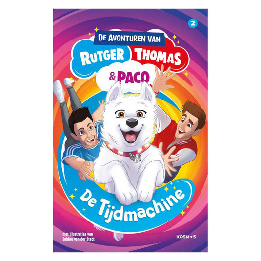 Centraal boekhuis de avonturen van rutger, thomas en paco - de tijdmachine