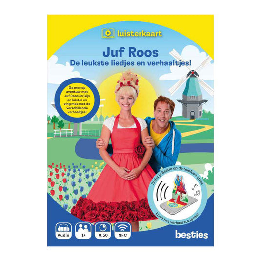 Centraal boekhuis juf roos de leukste liedjes en verhaaltjes luisterkaart