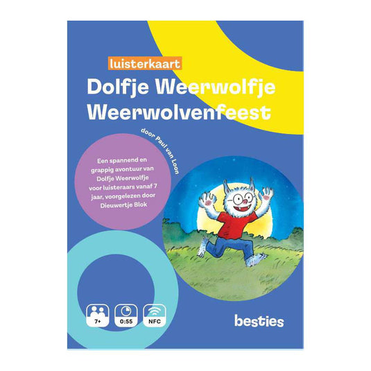 Centraal boekhuis weerwolvenfeest luisterkaart
