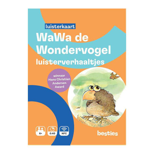 Centraal boekhuis wawa de wondervogel luisterkaart