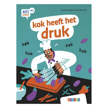 Wpg uitgevers kok heeft het druk - avi m3 stripboek
