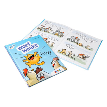 Wpg uitgevers woef waakt - avi start stripboek