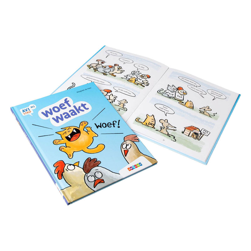Load image into Gallery viewer, Wpg uitgevers woef waakt - avi start stripboek
