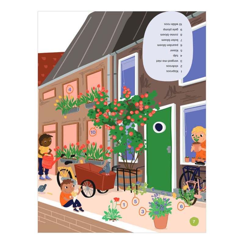 Load image into Gallery viewer, Wpg uitgevers blij met bloemen! - avi e3
