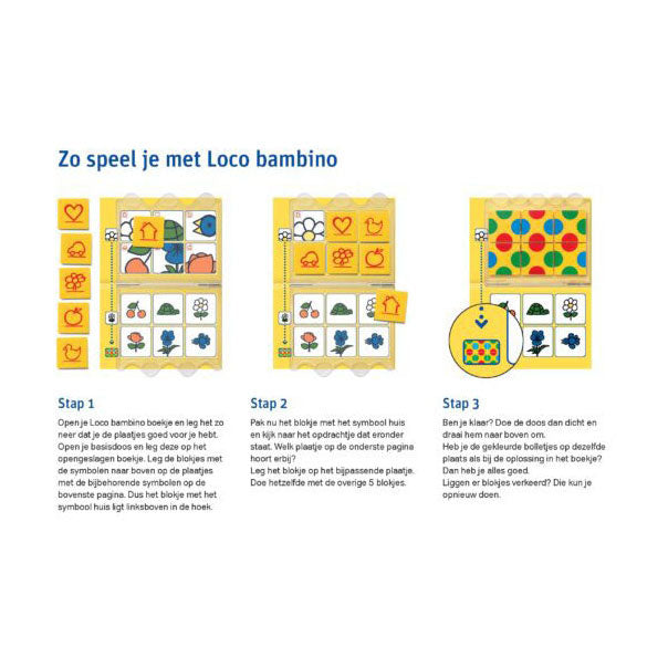 Load image into Gallery viewer, Wpg uitgevers loco bambino nijntje ik leer puzzelen
