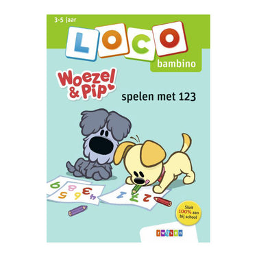 Wpg uitgevers loco bambino woezel pip pakket letters cijfers