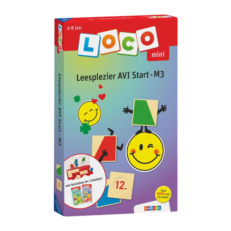 Load image into Gallery viewer, Wpg uitgevers loco mini pakket leesplezier avi start - m3
