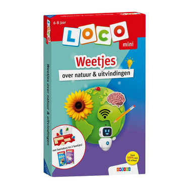 Wpg uitgevers loco mini pakket weetjes over natuur uitvindingen