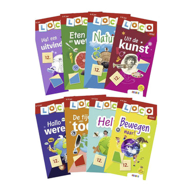 Wpg uitgevers loco mini pakket code d groep 4 - 8 titels
