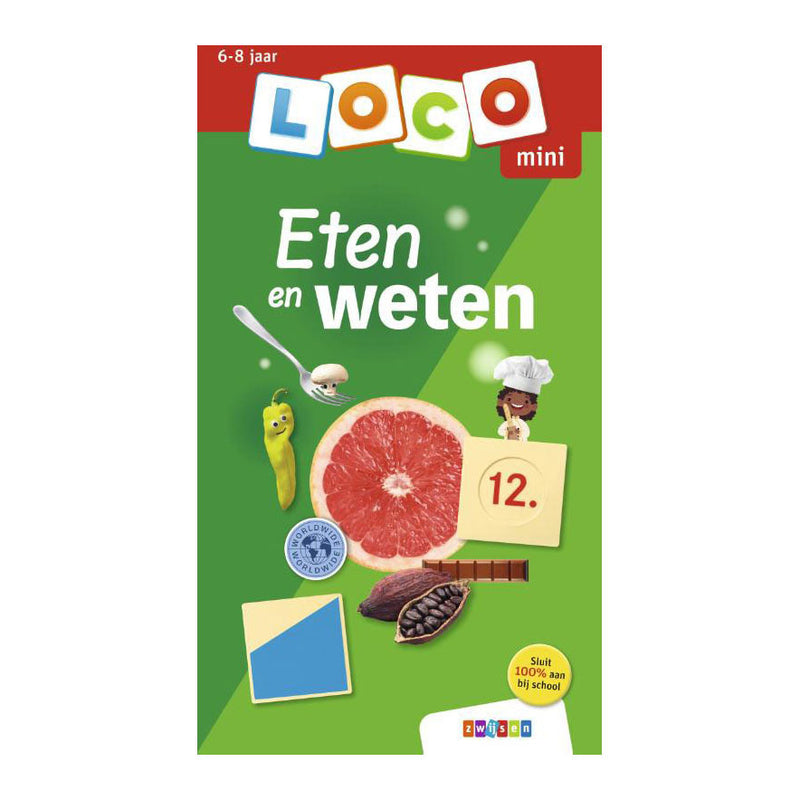 Load image into Gallery viewer, Wpg uitgevers loco mini eten en weten
