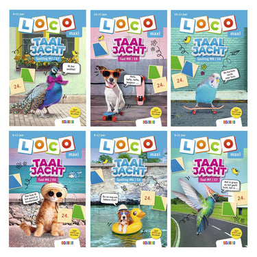 Wpg uitgevers loco maxi pakket taaljacht - 6 titels