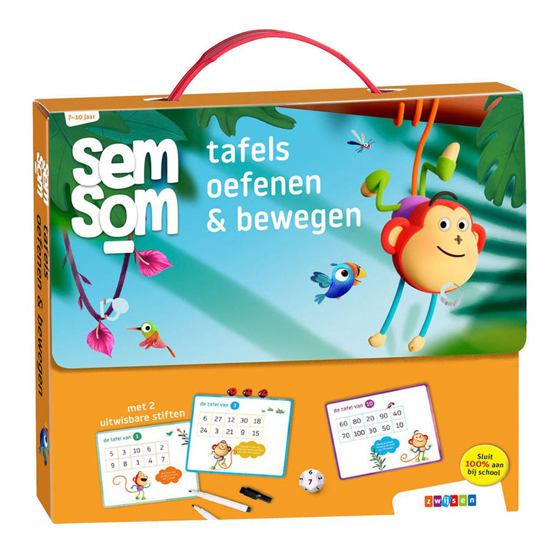 Load image into Gallery viewer, Wpg uitgevers semsom tafels oefenen bewegen
