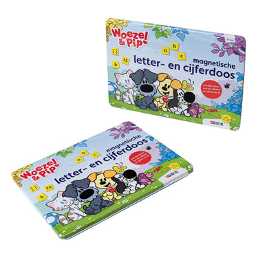 Woezel en pip woezel pip magnetische letter- en cijferdoos