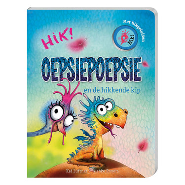 Oepsiepoepsie de hikkende kip kartonboekje