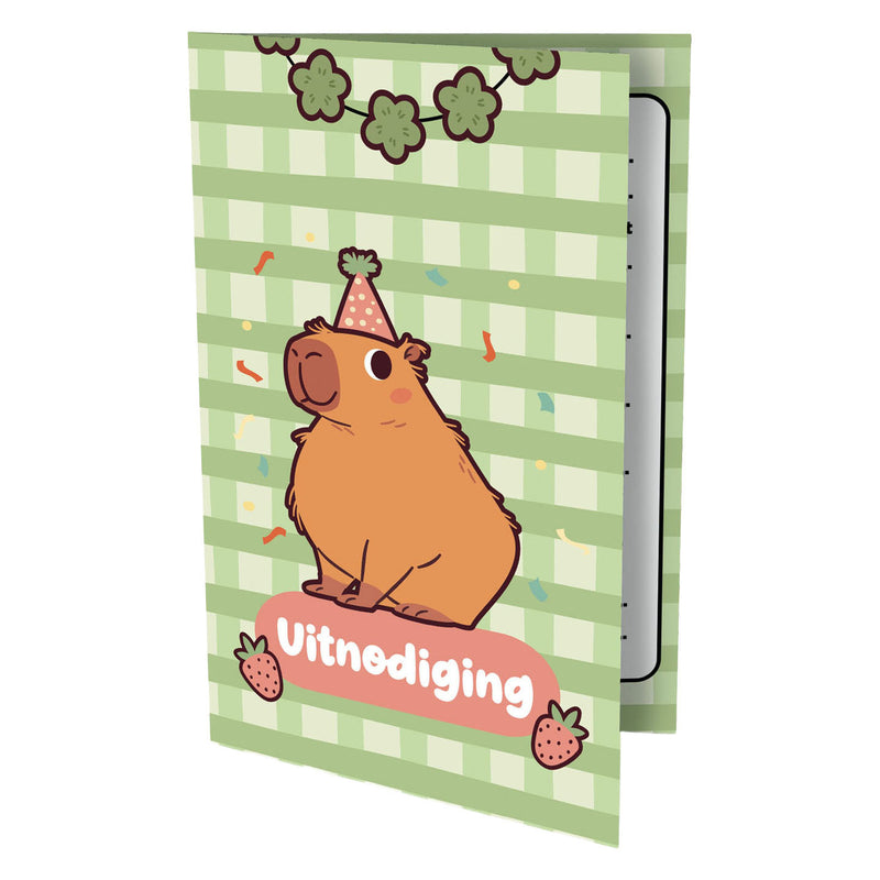 Load image into Gallery viewer, Uitnodigingen - capibara 6st.
