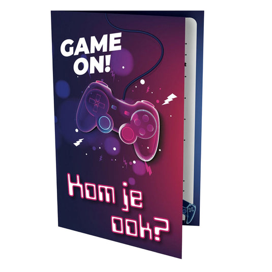 Uitnodigingen - game on 6st.