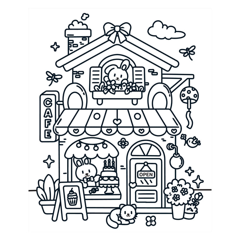 Load image into Gallery viewer, Cozy kleurboek - cozy escapes nieuw
