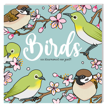 Kleurboek - birds nieuw
