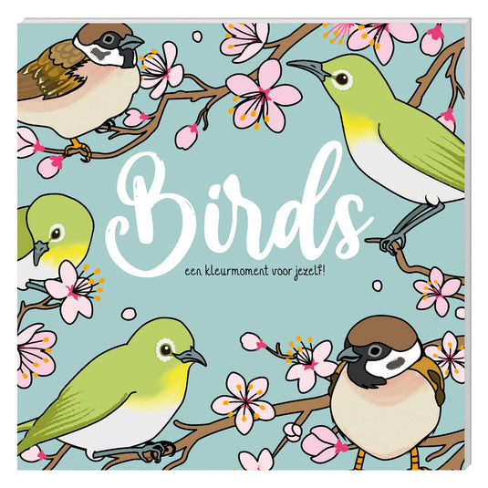 Kleurboek - birds nieuw