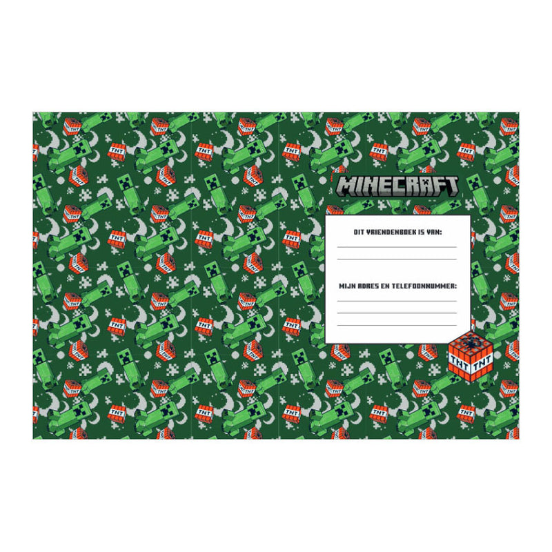 Load image into Gallery viewer, Interstat vriendenboek minecraft - boeken - geschikt voor kinderen
