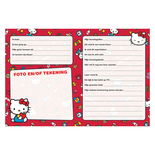 Ty vriendenboek - hello kit nieuw