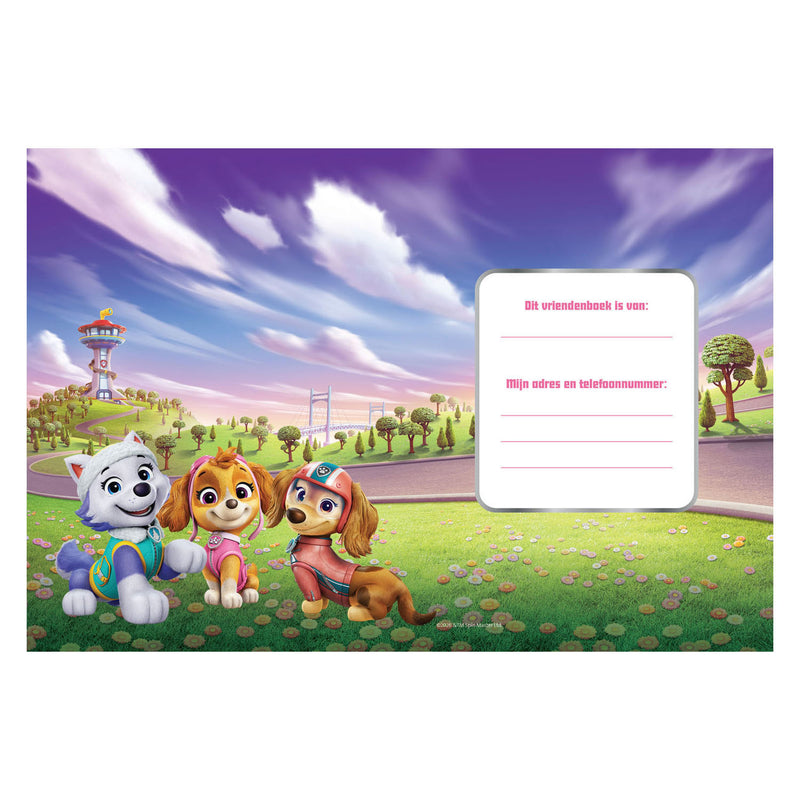 Load image into Gallery viewer, Paw patrol vriendenboek - girl pups nieuw

