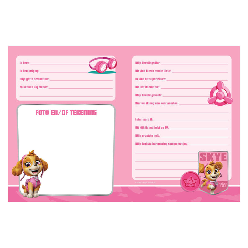 Load image into Gallery viewer, Paw patrol vriendenboek - girl pups nieuw
