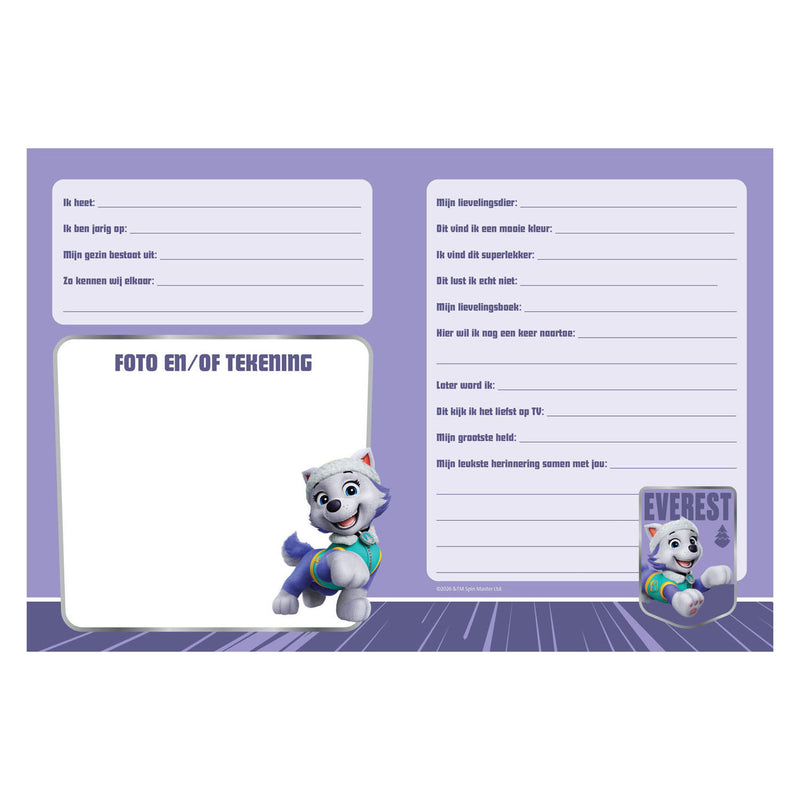 Load image into Gallery viewer, Paw patrol vriendenboek - girl pups nieuw
