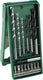 Bosch x-line borenset - 15-delig - voor hout en steen