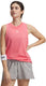 Under armour ua rival muscle tank-pnk dames sportshirt - bittersweet roze